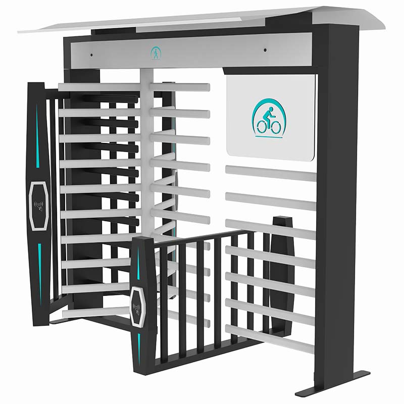 Tornello tutta altezza combinato con passaggio biciclette - immagine 2